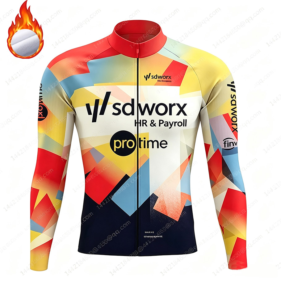 Cycling Commuter Jacket - SD Worx 2026 Team-Thermal Fleece Giacca