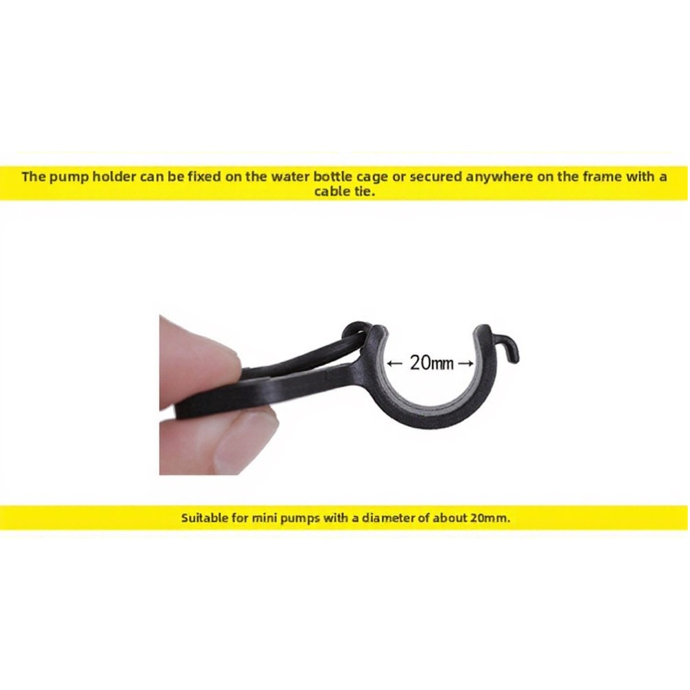 2 staffe di montaggio per pomp - Bike Pump Frame Mount recensione e prezzo
